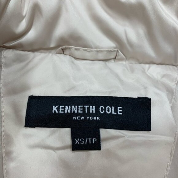 KENNETH COLE NEW YORK Faux Fur Trim Puffer Jacket - Picture 6 of 7